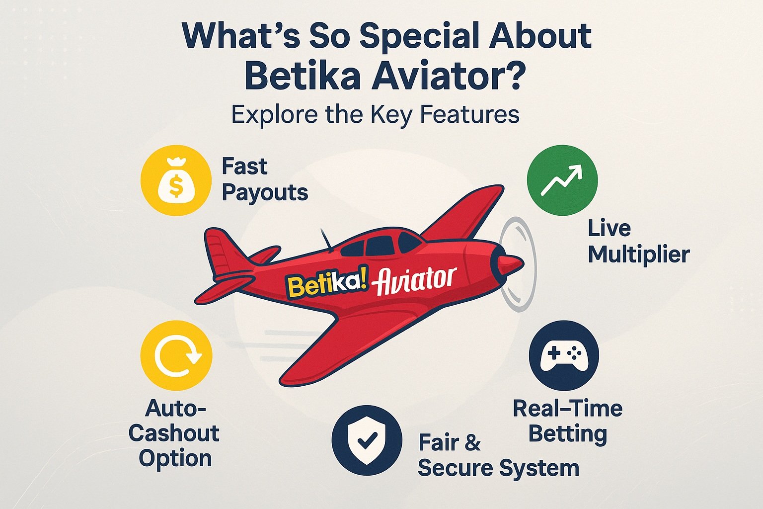 Betika Aviator Features