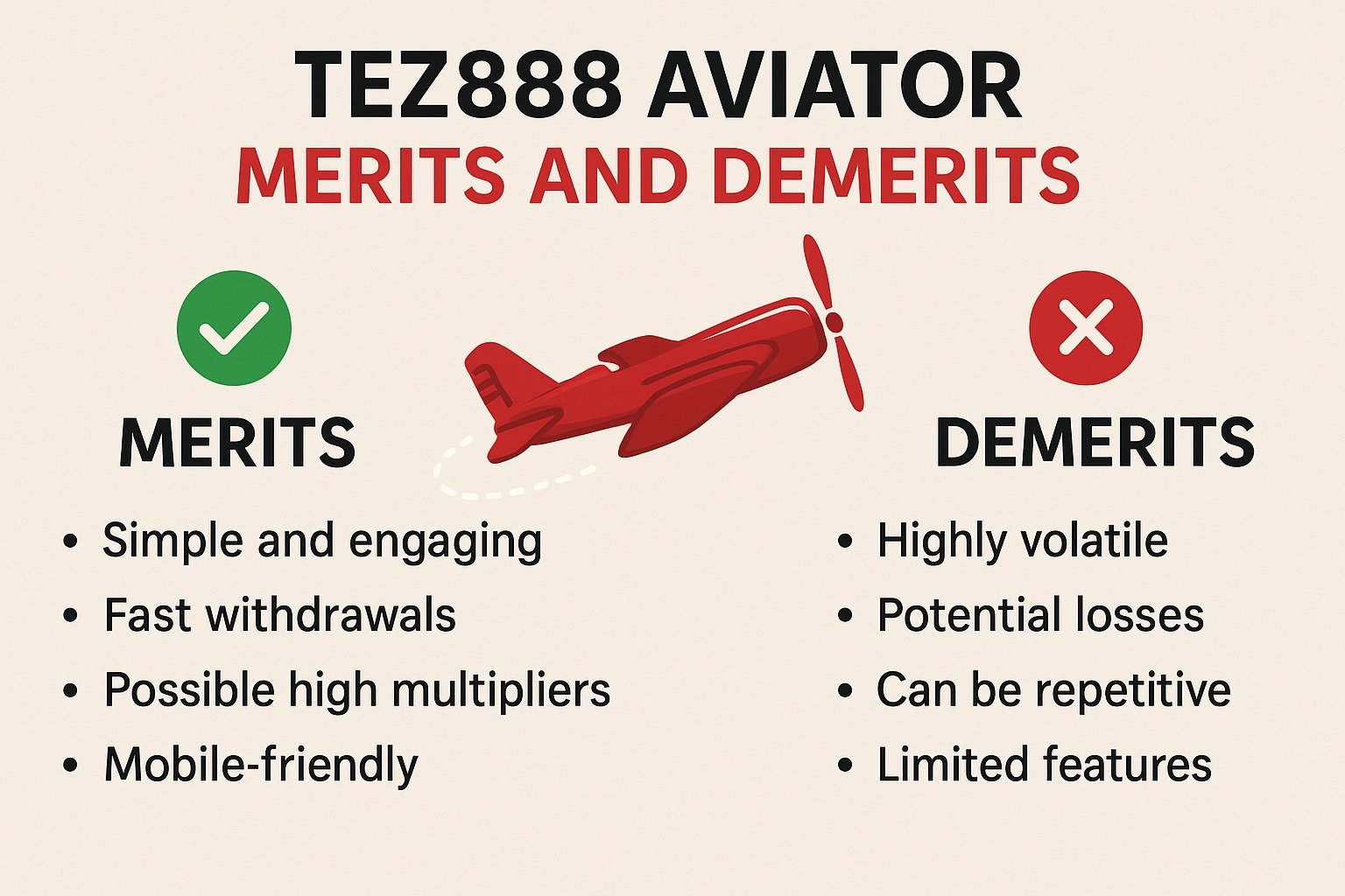 Aviator Pros and Cons